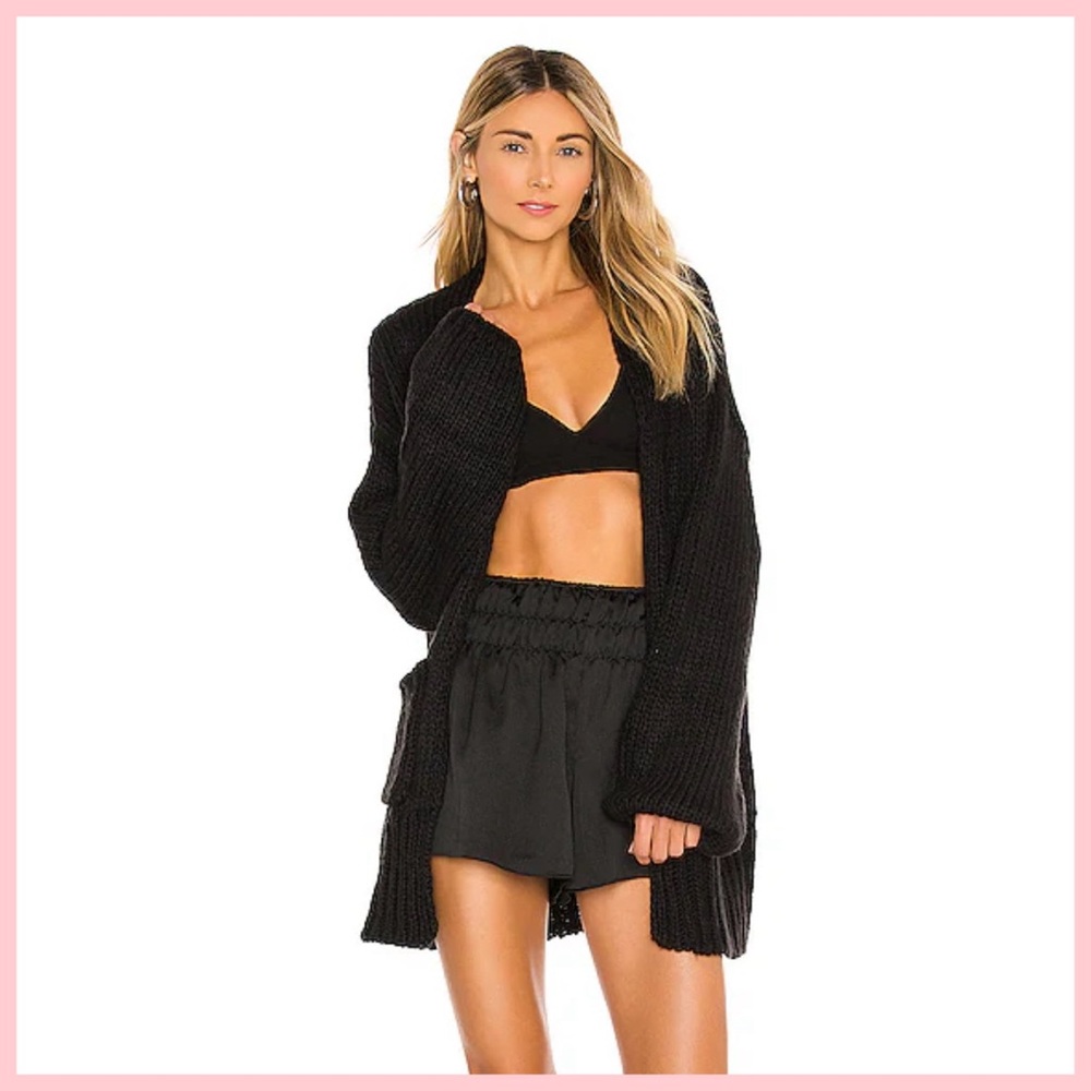 Indah Black Cayenne Cardigan